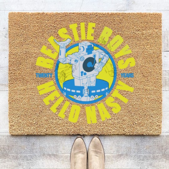 Discover Beastie Boys unisex: Hello Nasty 20 Years Coir Doormats