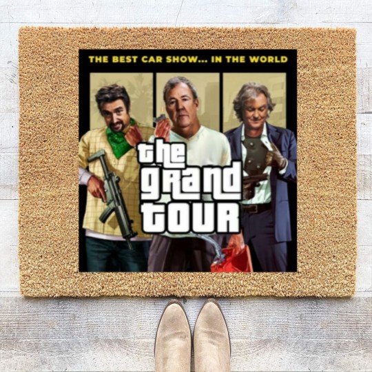 Discover The Grand Tour Merchandise | Active Coir Doormats