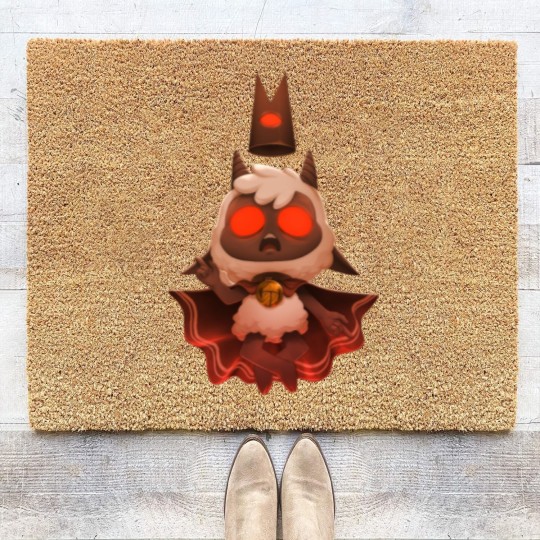 Discover Cult Of The Lamb Coir Doormats