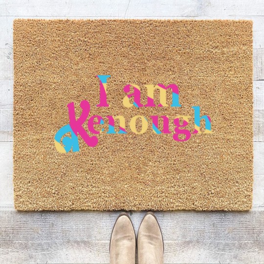 Discover Kenough SelfLove Funny Quote Im Kenough Coir Doormats