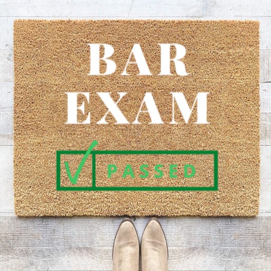 Discover BAR EXAM PASSED! Coir Doormats
