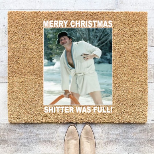 Discover Cousin Eddie Merry Christmas Shitters Full National   Coir Doormats