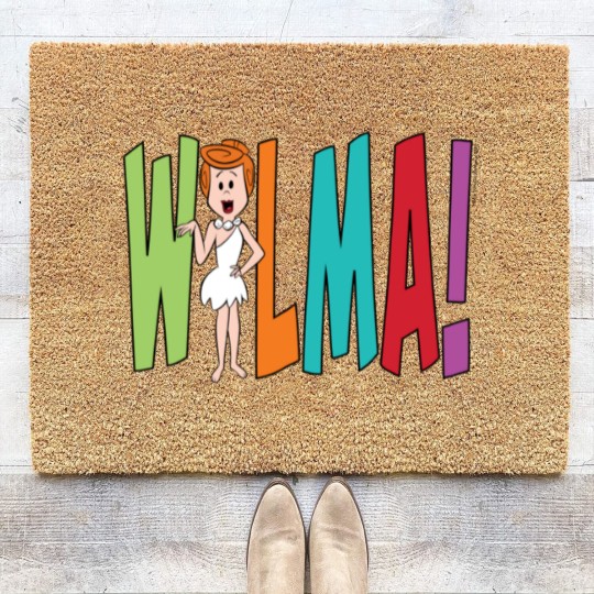 Discover The Flintstones | WILMA! Coir Doormats