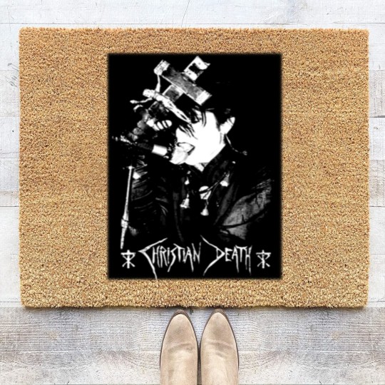Discover Rozz Williams Chrisitan Death Coir Doormats