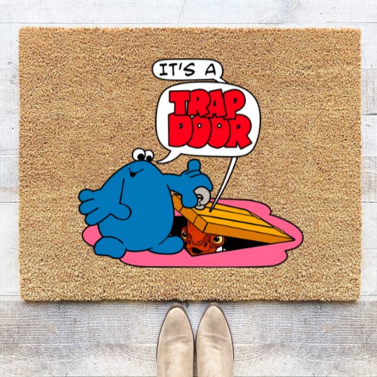 Discover It's A Trap Door - Trap Door - Coir Doormats