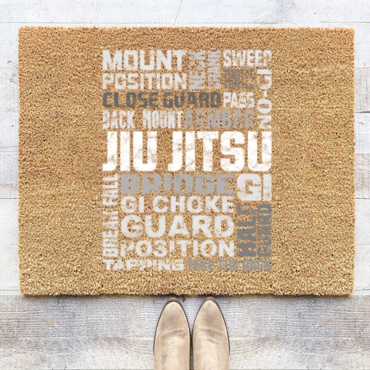 Discover Brazilian Jiu Jitsu MMA Coir Doormats Gift Coir Doormats