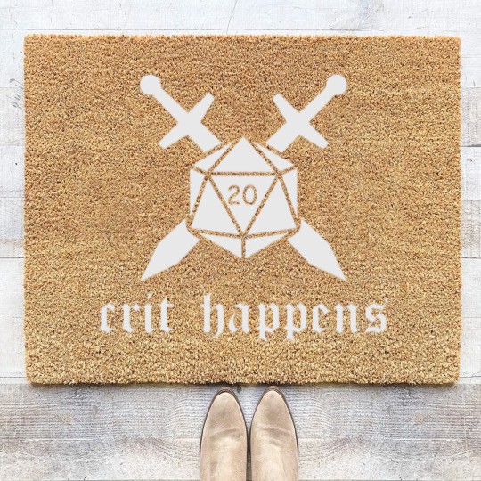 Discover Dungeons and Dragons Dungeon Master Coir Doormats