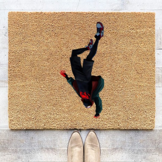 Discover Across The Spider Verse - Miles Morales Classic Coir Doormats