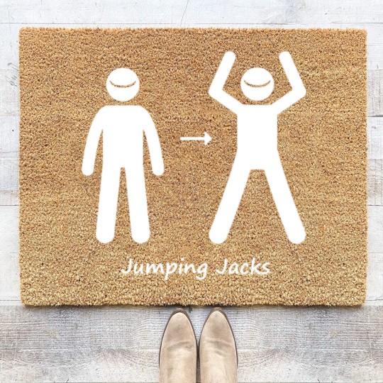 Discover Jumping jacks Coir Doormats