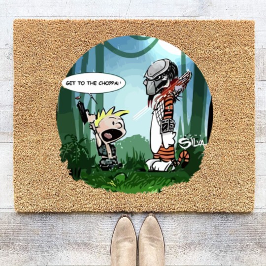 Discover the calvin and hobbes bill watterson Classic Coir Doormats