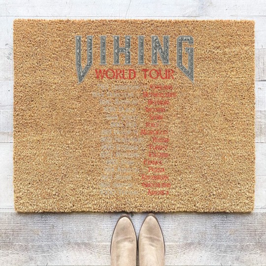Discover Viking World Tour Coir Doormats