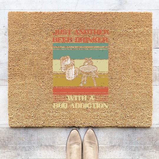 Discover drink only one beer Coir Doormats