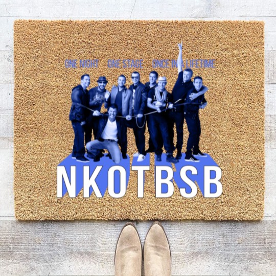 Discover Backstreet boys nkotbsb tour Coir Doormats