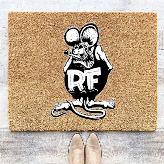 Discover Rat Fink Coir Doormats