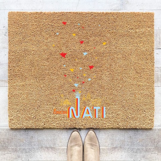 Discover cincinNATI, OH - Flying Pigs + Skyline Coir Doormats