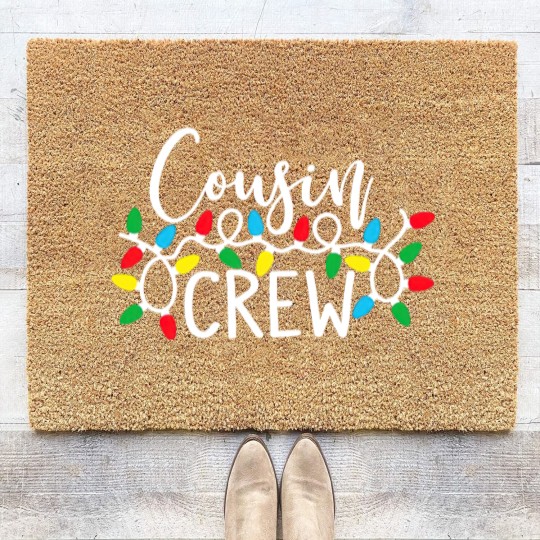 Discover Cousin Crew Coir Doormats, Cousin Crew Party Coir Doormats, Matching Cousin Coir Doormats