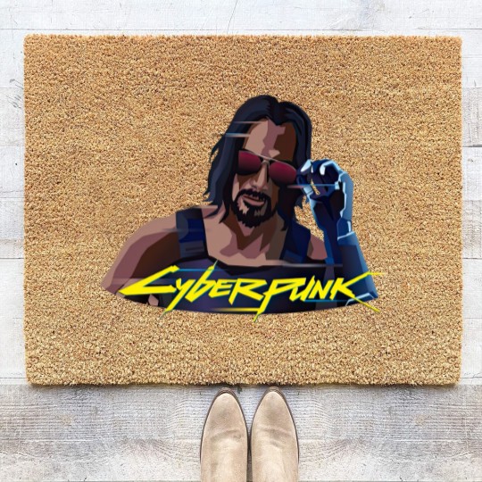 Discover Johnny Silverhand - Cyberpunc 2077 - Coir Doormats