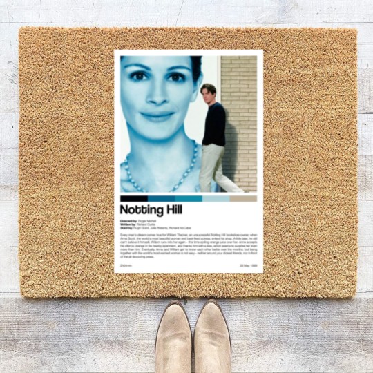 Discover Notting Hill Movie Print Coir Doormats
