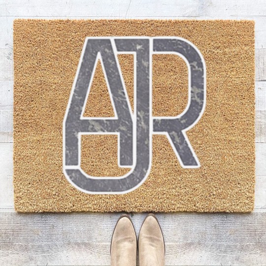 Discover AJR Marble Logo Coir Doormats