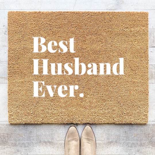 Discover Best husband ever Coir Doormats