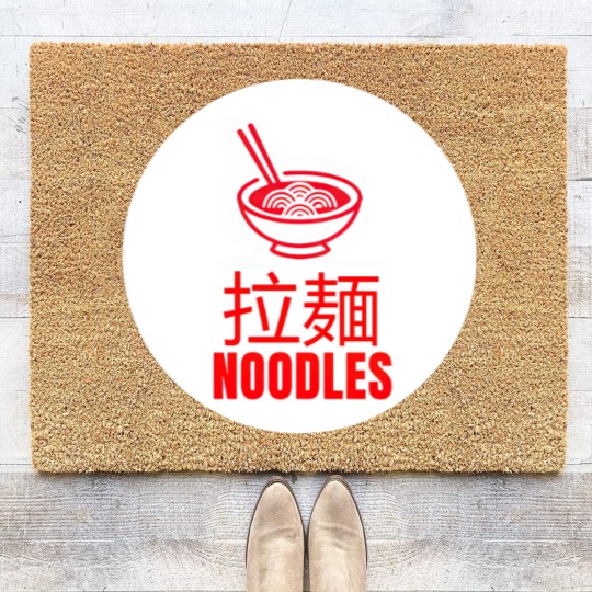 Discover ramen noodles Coir Doormats
