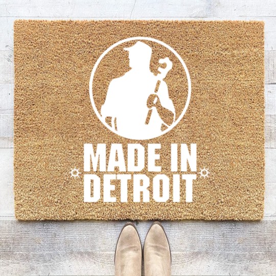Discover Made In Detroit Coir Doormats