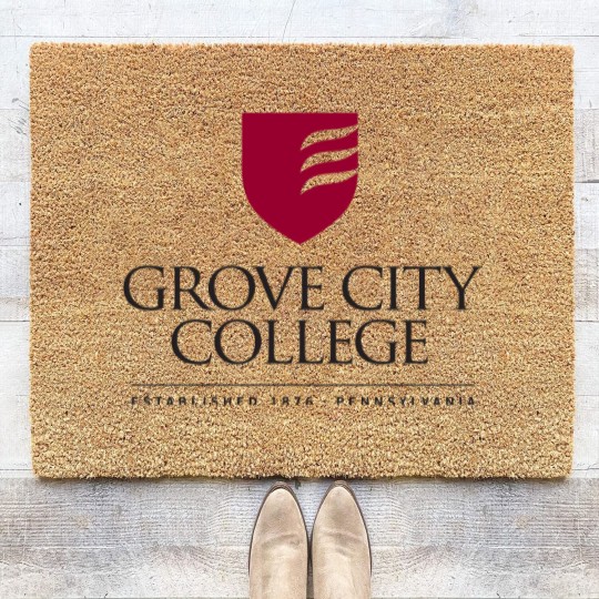 Discover Grove City College Coir Doormats
