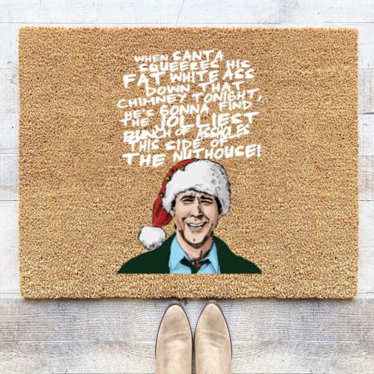 Discover Griswold alternative Christmas card Classic Coir Doormats