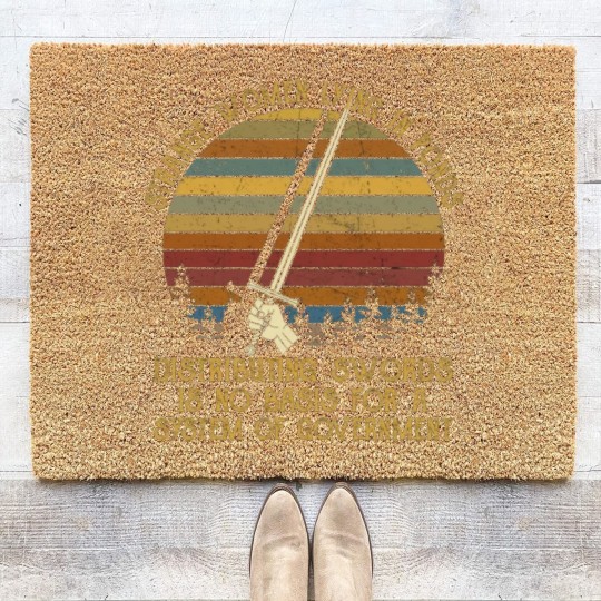 Discover Strange Women Lying In Ponds Distributing Swords Is No Basic Coir Doormats