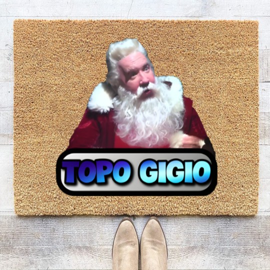 Discover Funny Design - The Santa Clause - Topo Gigio - The Santa Clause - Coir Doormats