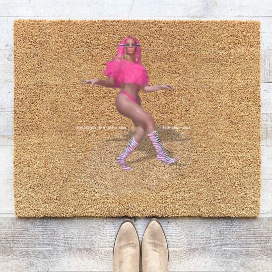 Discover Beyonce Year Of Renaissance World Tour Music, Beyonce 2023 Coir Doormats