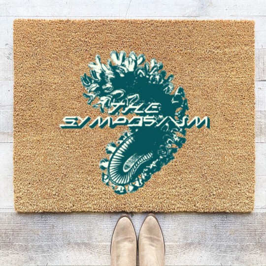 Discover The Symposium sci-fi with new logo Coir Doormats