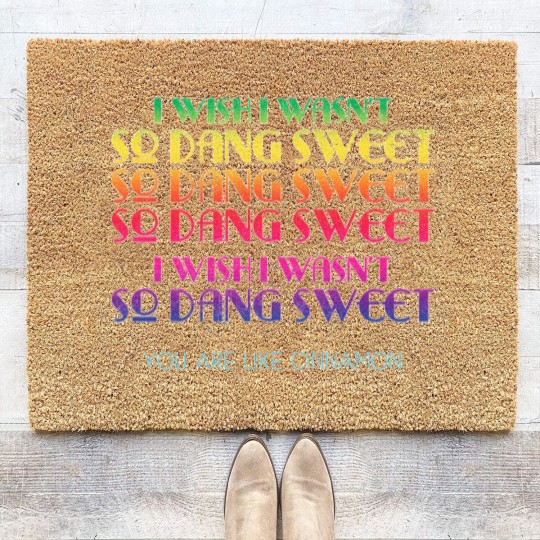 Discover I Wish I Wasn't So Dang Sweet - Bad Lip Reading Hostiles on the Hill - Bad Lip Reading - Coir Doormats