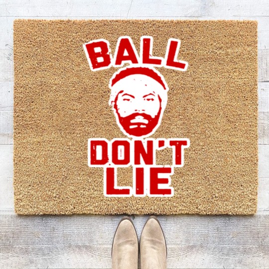 Discover BALL DONT LIE FUNNY RASHEED WALLACE Coir Doormats