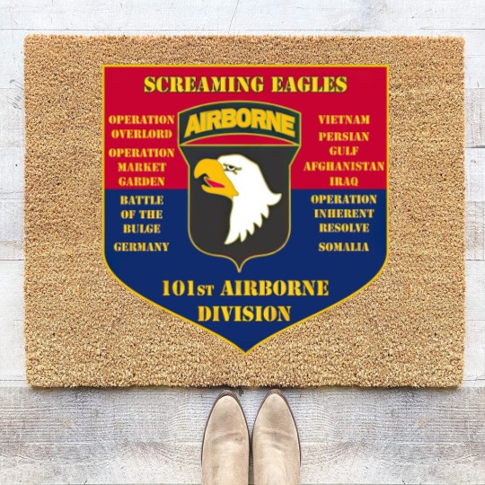 Discover 101st Airborne Division - 101st Airborne Division - Coir Doormats