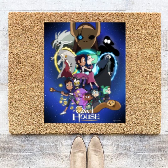 Discover the owl house poster Classic Coir Doormats