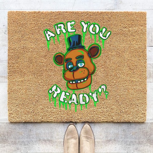 Discover Five Nights at Freddy's Freddy Fazbear's Pizza Coir Doormats