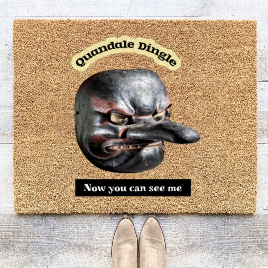 Discover Quandale Dingle funny design Coir Doormats