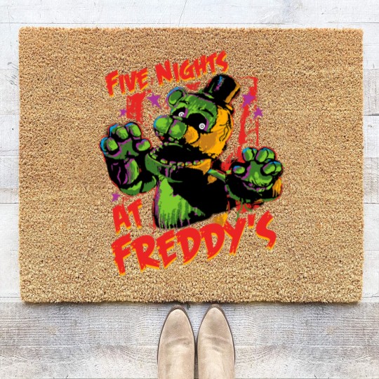 Discover Five Nights at Freddys Coir Doormats, FNAF Coir Doormats, Phantom Freddy