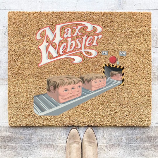 Discover Max Webster Here Among The Cat | Essential Coir Doormats