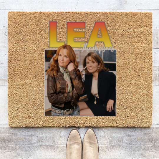 Discover Lea Thompson Coir Doormats Coir Doormats Unisex Cotton Vintage 90's Graphic Coir Doormats Unisex Crewneck Coir Doormats