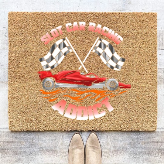 Discover Slot Car Racing Addict Slotcar - Slot Car Racing - Coir Doormats