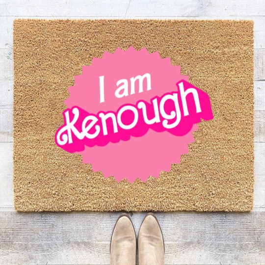 Discover I am Kenough Coir Doormats