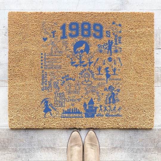 Discover Welcome to New York 1989 Deluxe Version Coir Doormats