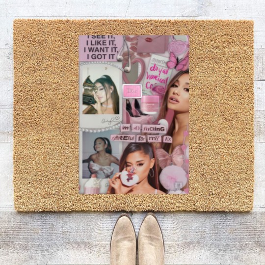 Discover Vintage Ariana Grade Coir Doormats, Music Concert Graphic Coir Doormats