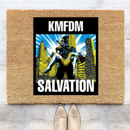 Discover salvation  KMFDM Coir Doormats