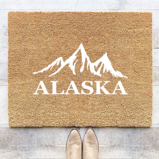 Discover Alaska Mountain Coir Doormats