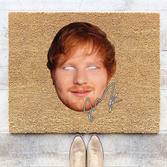 Discover Ed Shee Big Face Rap Coir Doormats Coir Doormats