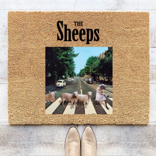 Discover Abbey Road The sheeps Coir Doormats