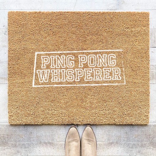Discover Ping Pong Table Tennis Ping Pong Coir Doormats